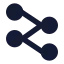Workflowcircle icon with solid rounded style