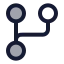 Workflowcircle icon with duotone standard style
