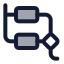 Workflowsquare icon with duotone standard style
