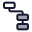 Workflowsquare icon with duotone standard style