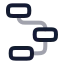 Workflowsquare icon with twotone rounded style