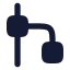 Workflowsquare icon with solid rounded style