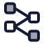 Workflowsquare icon with duotone standard style
