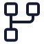 Workflowsquare icon with stroke standard style