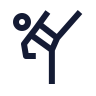 Workout Kicking icon preview