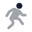 Workoutsport icon with bulk rounded style