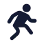 Workoutsport icon with solid rounded style