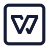 Wps Office Rectangle icon preview