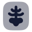Xray icon with bulk rounded style