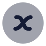 X Variable Circle icon preview