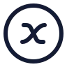 X Variable Circle icon preview