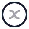 X Variable Circle icon preview