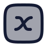 X Variable Square icon preview