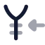 Yenreceive icon with bulk rounded style