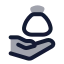 Zakat icon with duotone rounded style
