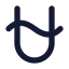 Zodiacophiuchus icon with solid rounded style