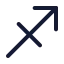 Zodiacsagittarius icon with duotone standard style