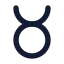 Zodiactaurus icon with solid standard style