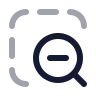 Zoom Out Area icon preview