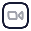 Zoomsquare icon with twotone rounded style